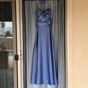 Blue formal dress